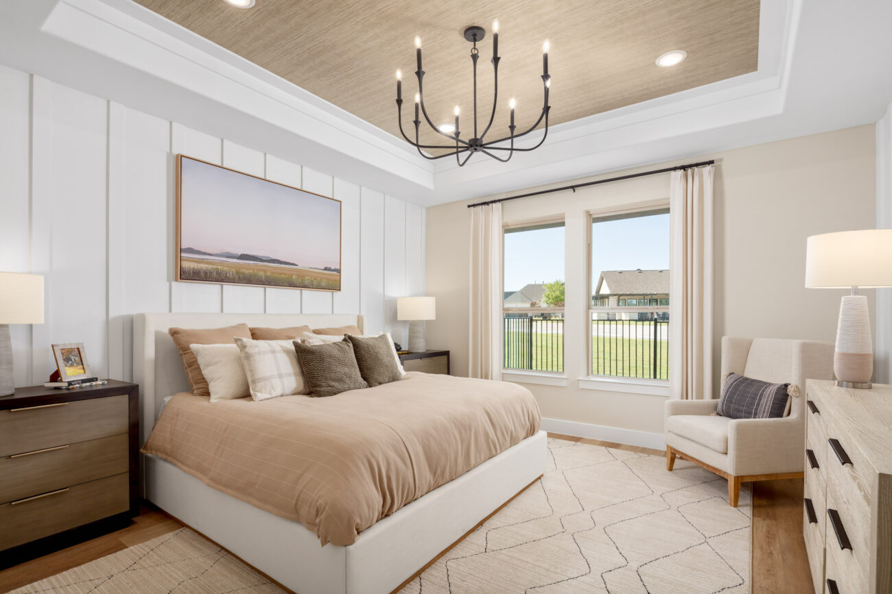 Neutral tone Torino primary bedroom