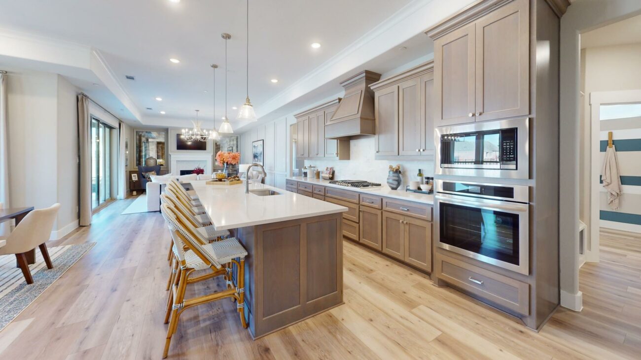kitchen at ladera living