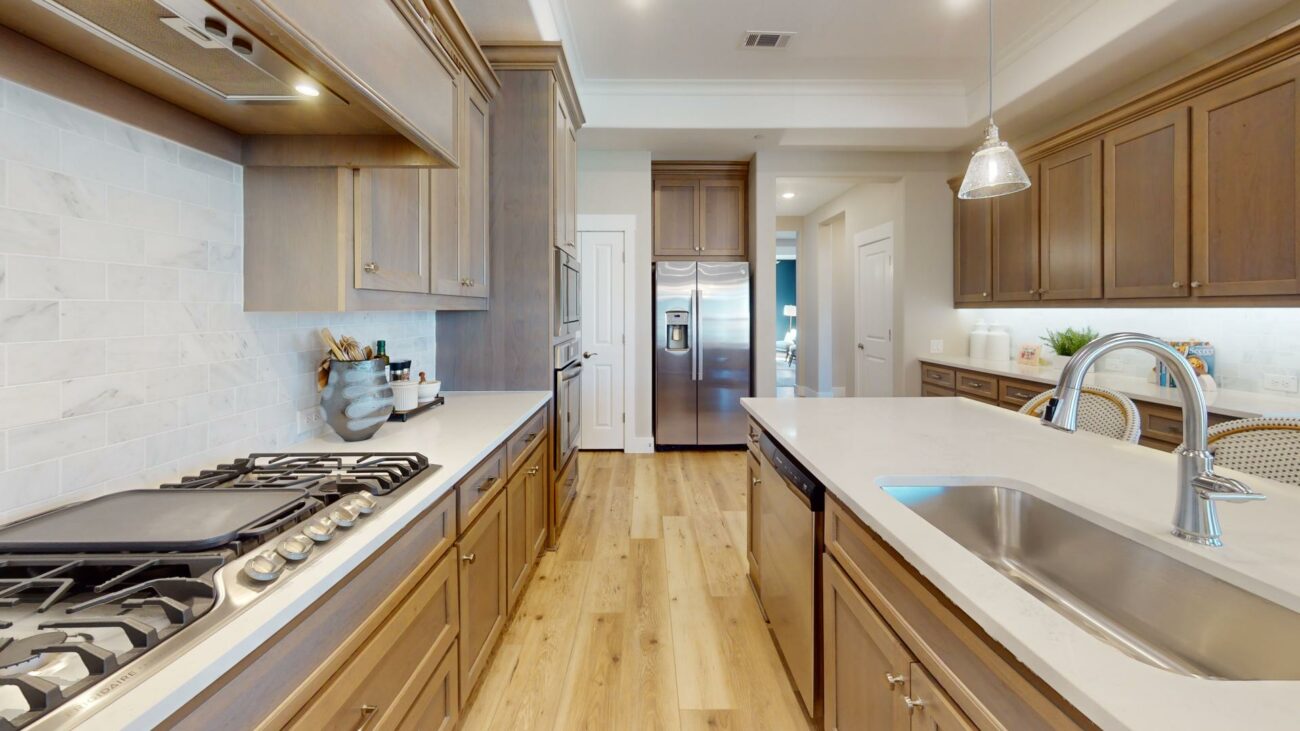kitchen at ladera living
