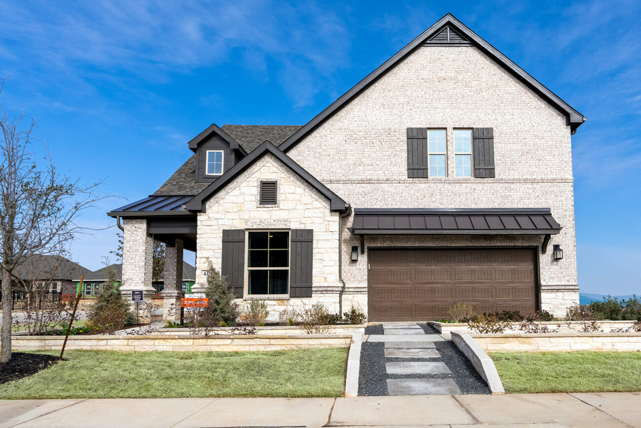 front exterior of home at ladera prosper