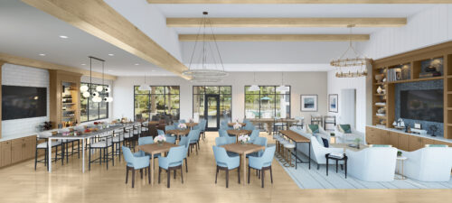 little elm community entertaining room