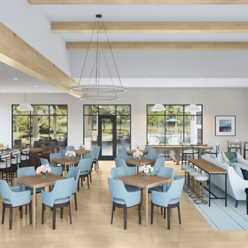 little elm community entertaining room