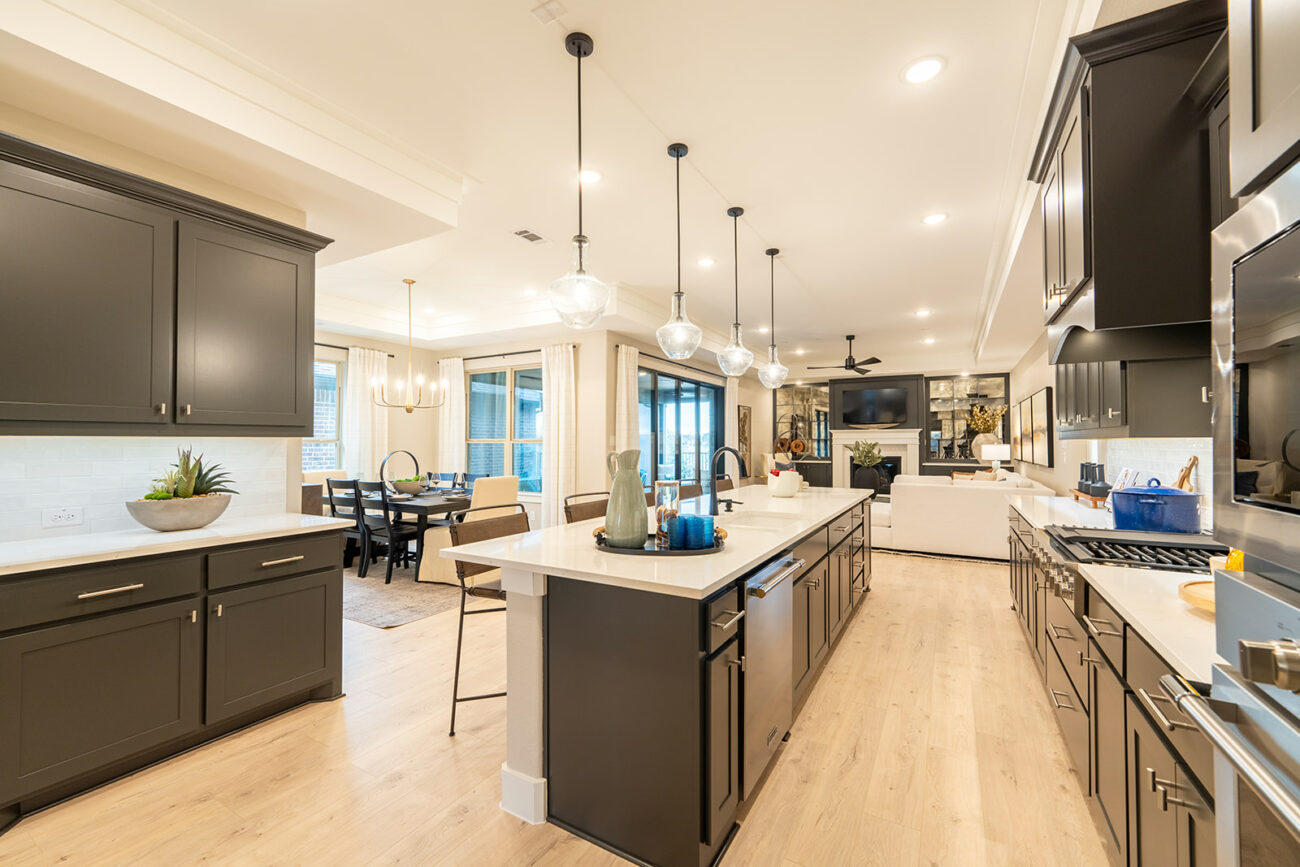 kitchen at ladera little elm