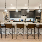 furnished kitchen at ladera little elm