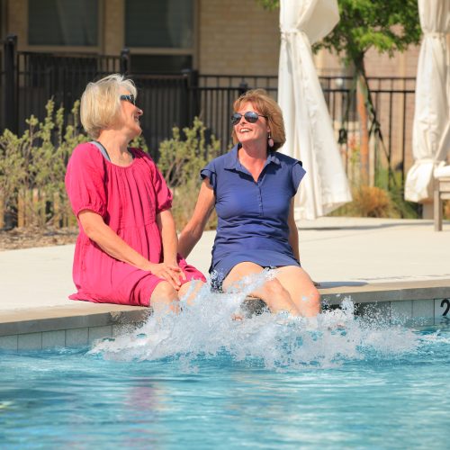 Swimming Pool with Shade