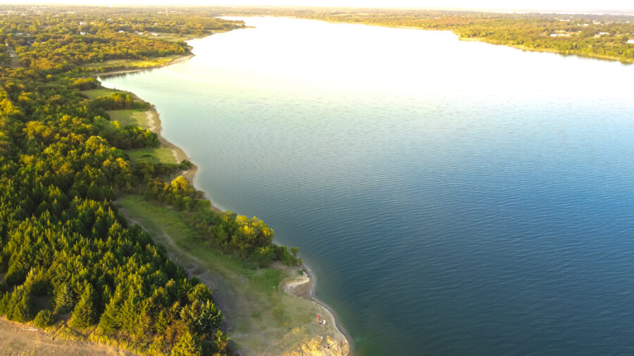 Lavon Lake near Ladera Wylie